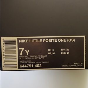 Nike Air Foamposite One University Blue (GS)